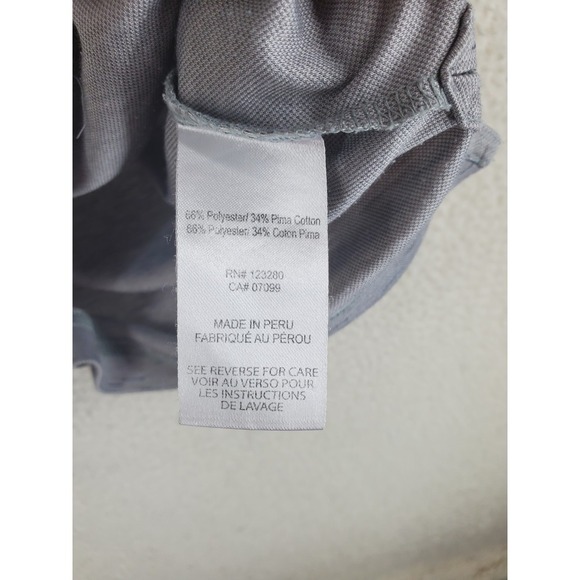 Travis Mathew Outfresh Polo Shirt Mens M Golfcart Beer Tent Pines AOP SS - Picture 5 of 9